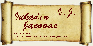 Vukadin Jačovac vizit kartica